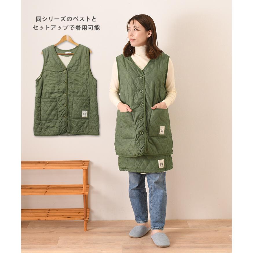 スカート 防寒 防風 巻き ラップスカート レディース メンズ 裏ボア キルティング 撥水 ショート丈 フリース ブランケット ひざ掛け 男女兼用 ポイント消化 | ブランド登録なし | 12