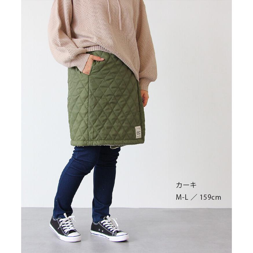 スカート 防寒 防風 巻き ラップスカート レディース メンズ 裏ボア キルティング 撥水 ショート丈 フリース ブランケット ひざ掛け 男女兼用 ポイント消化 | ブランド登録なし | 06