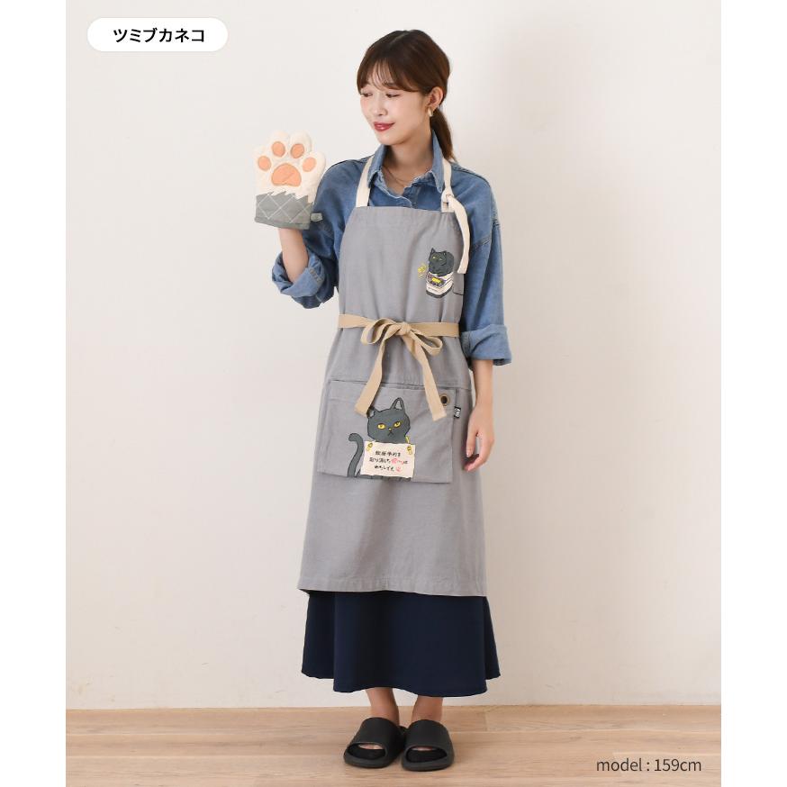 アンドパッカブル AND PACKABLE エプロン おしゃれ 大きいサイズ レディース メンズ 保育士 首掛け 折りたたみ 綿100％ かわいい | AND PACKABLE | 10