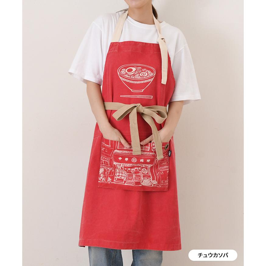 アンドパッカブル AND PACKABLE エプロン おしゃれ 大きいサイズ レディース メンズ 保育士 首掛け 折りたたみ 綿100％ かわいい | AND PACKABLE | 13