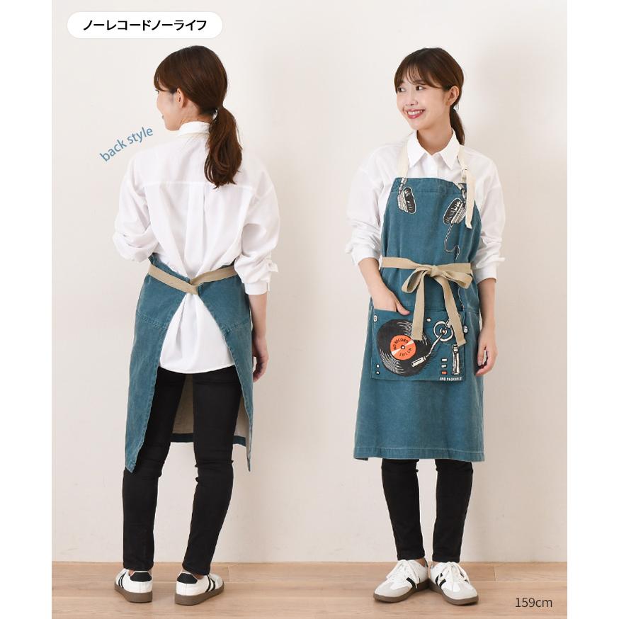 アンドパッカブル AND PACKABLE エプロン おしゃれ 大きいサイズ レディース メンズ 保育士 首掛け 折りたたみ 綿100％ かわいい | AND PACKABLE | 14