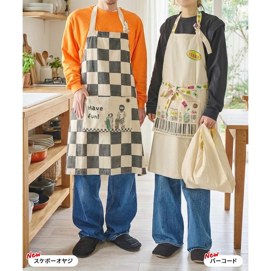 AND PACKABLE（アンドパッカブル） エプロン おしゃれ 大きいサイズ