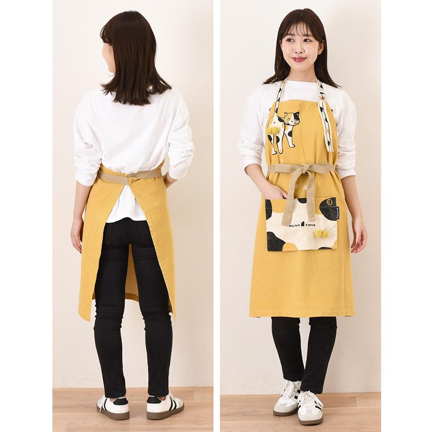 AND PACKABLE（アンドパッカブル） エプロン 大きいサイズ おしゃれ
