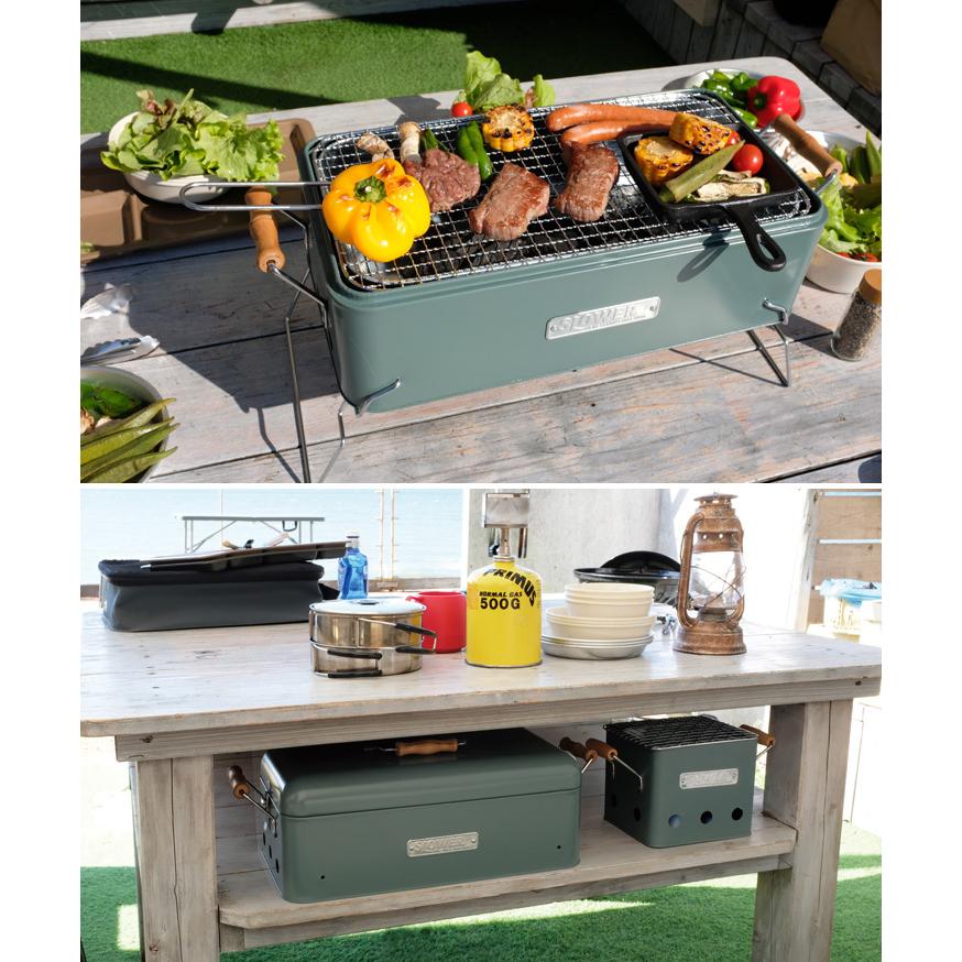 バーベキューコンロ グリル q Stove アウトドア キャンプ 小型 卓上 おしゃれ Slower スロウワー フタ 蓋 コンパクト ポイント消化 Trislw260 Fes 通販 Yahoo ショッピング