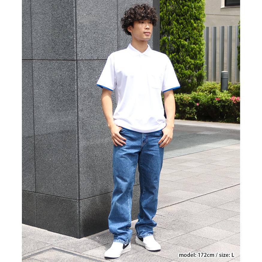 ポロシャツ メンズ レディース 半袖 ゴルフ 40代 おしゃれ ゆったり