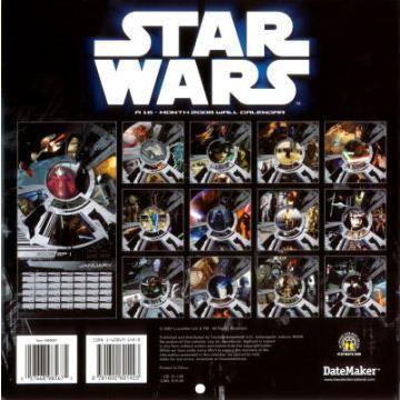 2008年  輸入 スター・ウォーズ カレンダー〔新品〕 08CM-710 |  | 02