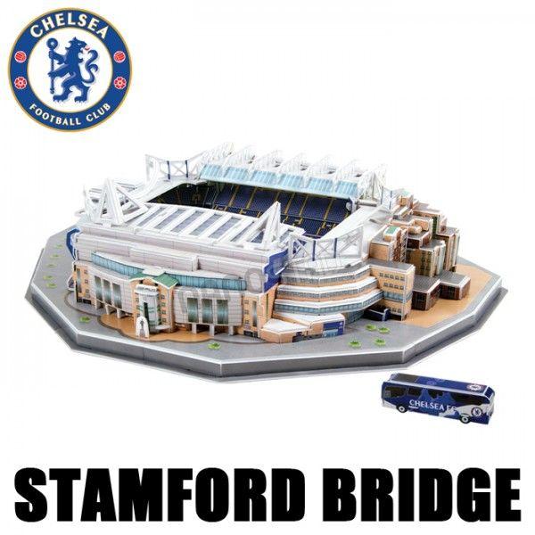 チェルシー オフィシャル スタジアム スタンフォード ブリッジ 3d パズル Nanostad ナノスタッド Intranet Dinerito Com