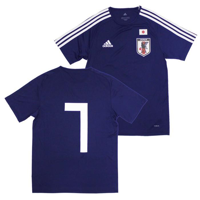 40 Off Adidas サッカー日本代表 18 ホーム レプリカ Tシャツ No 7 Adidas アディダス Cj3976 サッカーショップ Fcfa 通販 Yahoo ショッピング