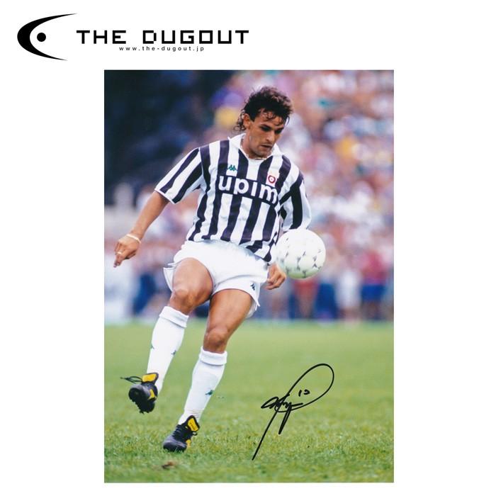 Fcfa 90 91 サッカーショップ 直筆サイン入り 直筆サイン入り 予約 1週間待ち ロベルト バッジョ Dugout Tdbt Dugout Tdbt 90 91 ユベントス フォト The スポーツアイテム