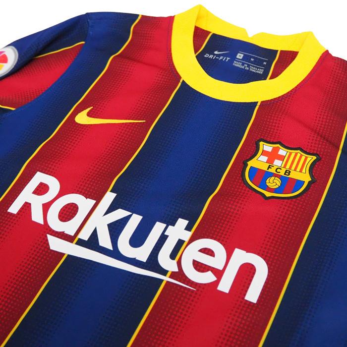 Fcバルセロナ 21 ホーム 半袖 ユニフォーム ジュニア No 10 メッシ Cd4500 456 10m N サッカーショップ Fcfa 通販 Yahoo ショッピング