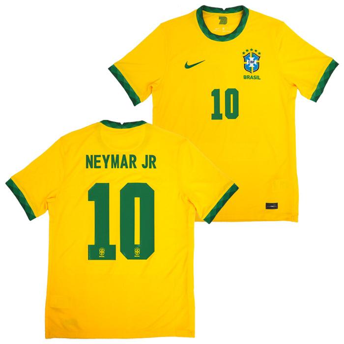 ブラジル代表 ホーム 半袖 ユニフォーム No 10 ネイマールjr Cd06 749 10n N ber