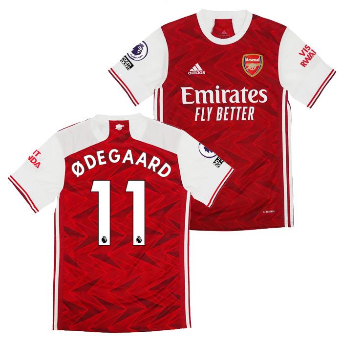 アーセナル 21 ホーム 半袖 ユニフォーム No 11 ウーデゴール プレミアリーグフルマーク仕様 Adidas アディダス Eh5817 11o Pn サッカーショップ Fcfa 通販 Yahoo ショッピング