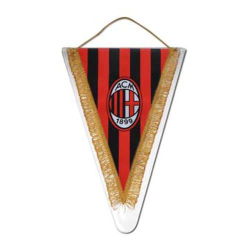 ACミラン オフィシャル ペナント Triangle 14x17cm(レッド×ブラック)(MI1210) | 