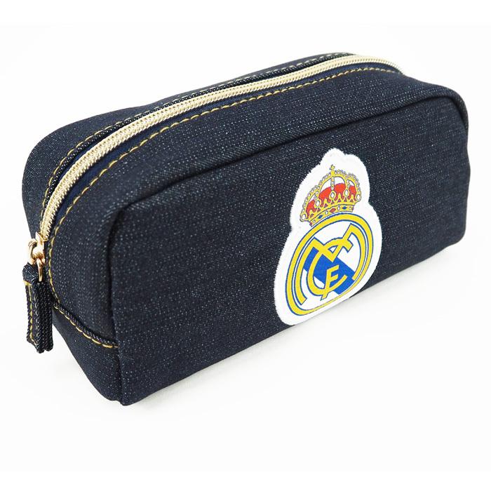 レアルマドリード オフィシャル デニム 角型ポーチ インディゴブルー Rm 051 サッカーショップ Fcfa 通販 Yahoo ショッピング
