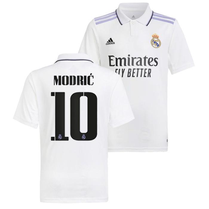 レアルマドリード 22 23 ホーム 半袖 ユニフォーム ジュニア No 10 モドリッチ Adidas アディダス Ha2654 10m サッカーショップ Fcfa 通販 Yahoo ショッピング