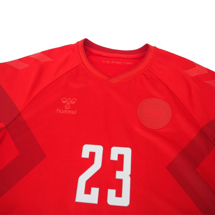 hummel デンマーク代表 2022 ホーム 半袖 オーセンティック
