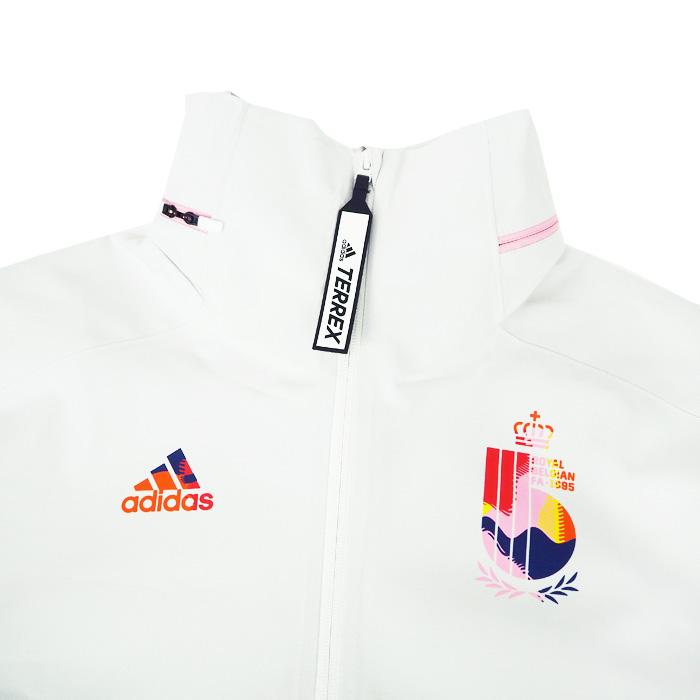 ベルギー代表 2022 MYSHELTER ジャケット(ホワイト)(adidas/アディダス)(HE1438) IQ1459441071(14300円)