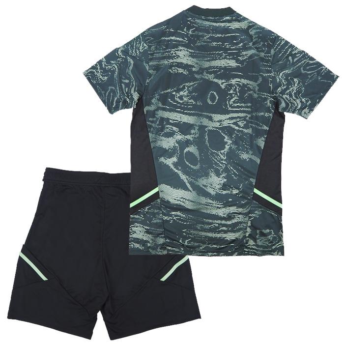 レアルマドリード 22-23 トレーニングジャージー 上下セット EU (グリーン×ブラック)(adidas/アディダス)(HD1204HD1219) レアル・マドリードEUトレーニングトップ トレーニングショーツ