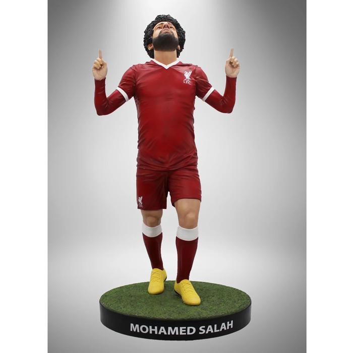 ◆Football Finest Statue by Soccer Starz リバプール モハメド・サラー (約 60×30×29cm)(世界限定：700体) | 
