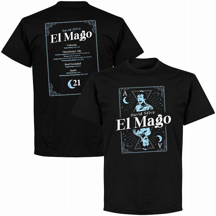 RE-TAKE(リテイク) ダビド・シルバ EL Mago Tシャツ(ブラック) | 