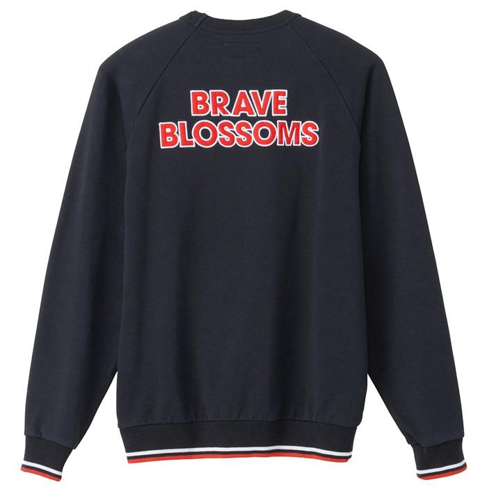 ラグビー 日本代表 スウェット クルー(ネイビー)【canterbury/カンタベリー】(RA43776-29) | カンタベリー | 01