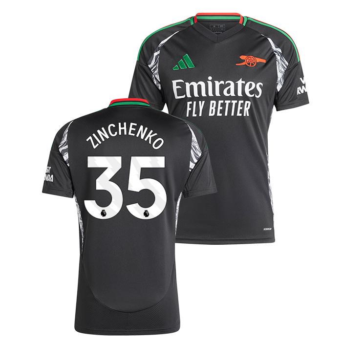 【正規品】アーセナル　ジンチェンコ　ユニフォーム アーセナル 24-25 ホーム 半袖 ユニフォーム No.17 ジンチェンコ