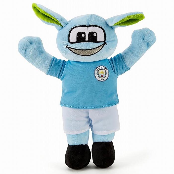 国内未発売！新品！マンチェスターシティ　マスコット　ぬいぐるみ　ユニフォーム マンチェスターシティ オフィシャル マスコット ぬいぐるみ ムーン