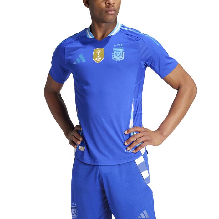 新品 アディダス アルゼンチン代表 2024 ユニフォーム アウェイ 半袖 M adidas（アディダス） アルゼンチン代表 2024 アウェイ 半袖