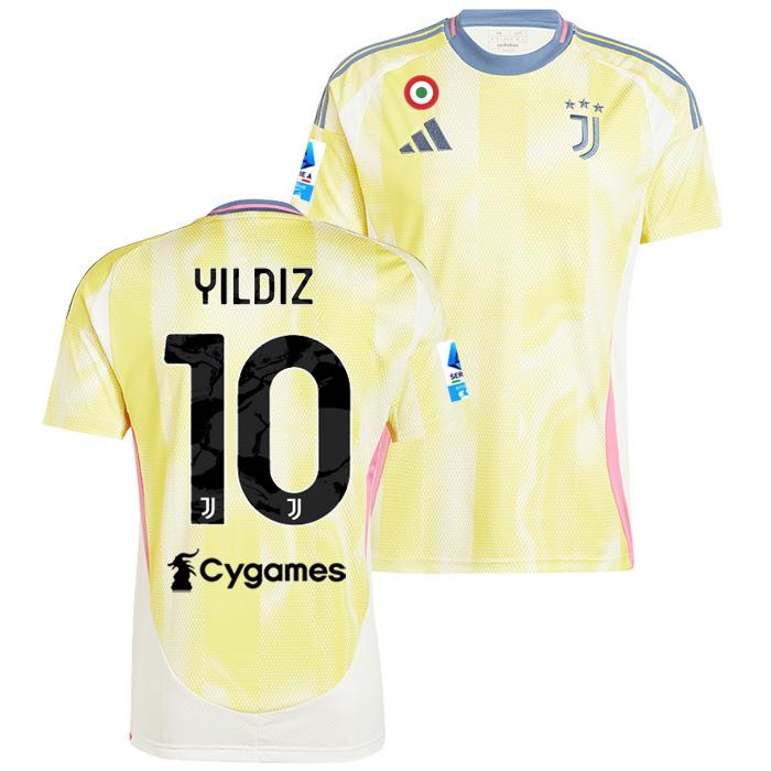 ユヴェントス adidas ユルティズ 10番 サッカーユニフォーム adidas（アディダス） ユベントス 24-25 アウェイ 半袖 ユニフォーム