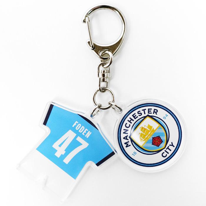 マンチェスターシティ オフィシャル アクリル2連チャーム No.47 フォーデン(MC54710) | 