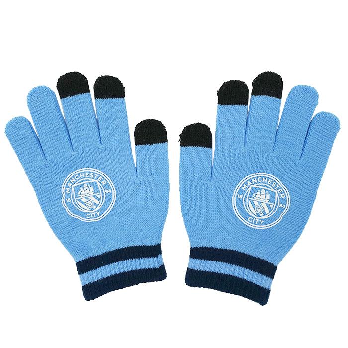 マンチェスターシティ オフィシャル スマホ対応 ニットグローブ(MC54572) | 