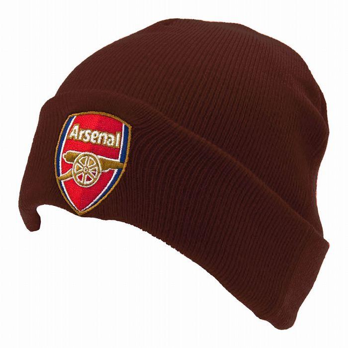アーセナル オフィシャル ニットキャップ TU Maroon(マルーン) | 