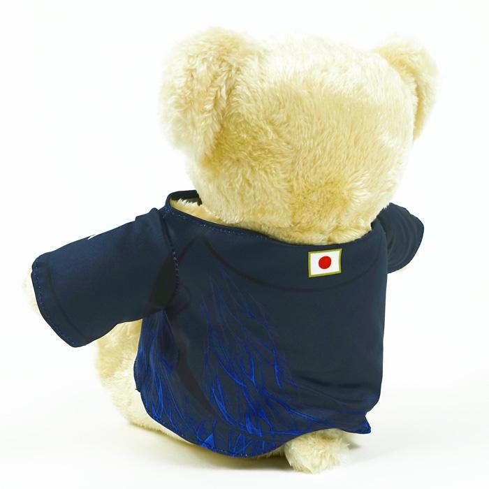 日本代表 2024 オフィシャル ぬいぐるみ マスコットベア(大)(JFA41014