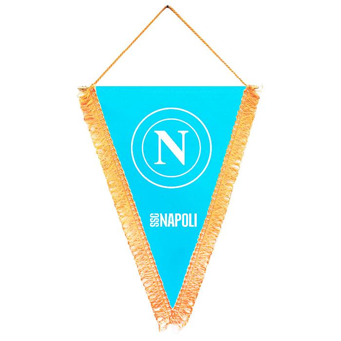 SSCナポリ オフィシャル ペナント Triangle 25×35cm(サックス) (NA1203) | 