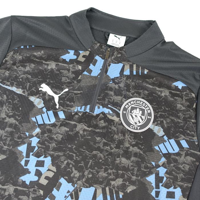 PUMA マンチェスターシティ 24-25 プレマッチ 1/4ジップトップ