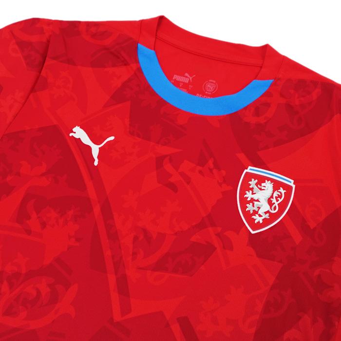 PUMA（プーマ） チェコ代表 2024 ホーム 半袖 ユニフォーム No.22