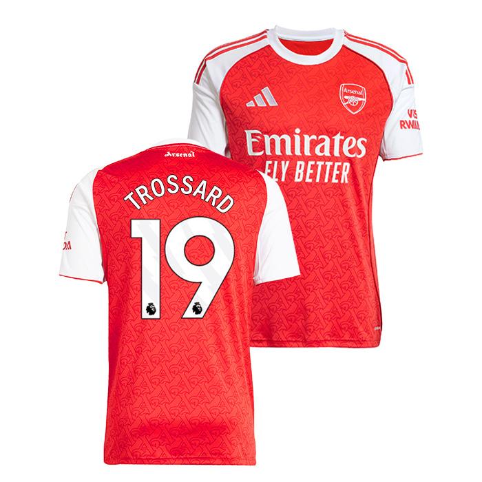 ●アーセナル 25-26 ホーム 半袖 ユニフォーム No.19 トロサール【adidas/アディダス】(JI9517/19T_WH) | adidas