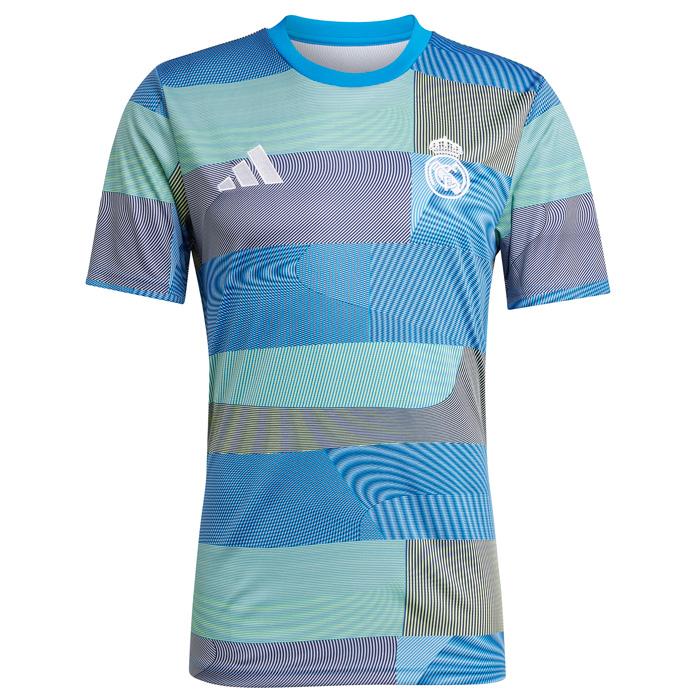 レアルマドリード 25-26 プレマッチシャツ 半袖(ブルー)【adidas/アディダス】(JP4155) | adidas
