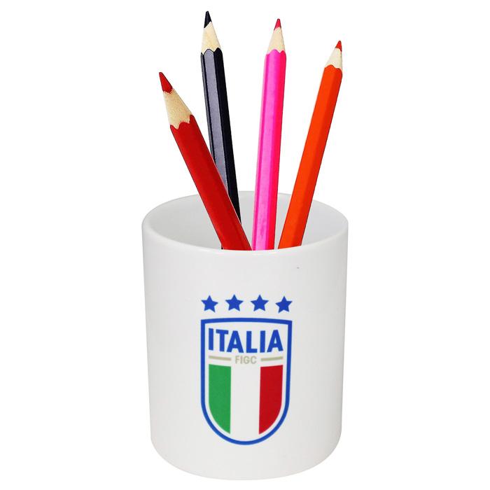 イタリア代表 オフィシャル セラミック ペンスタンド(ホワイト)(FG1353) |  | 02