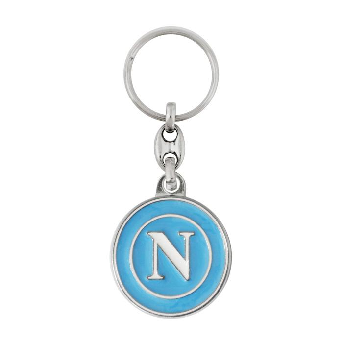 SSCナポリ オフィシャル キーホルダー クレスト(サックス×シルバー)(NA1103) | 