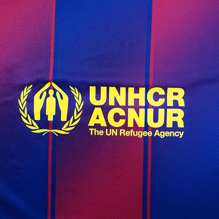 ●FCバルセロナ 25-26 ホーム 半袖 ユニフォーム No.11 ハフィーニャ + ラ・リーガ＆24-25 チャンピオンパッチ付き【NIKE/ナイキ】(HJ4590-456/11R_Laliga_Full) | NIKE | 04