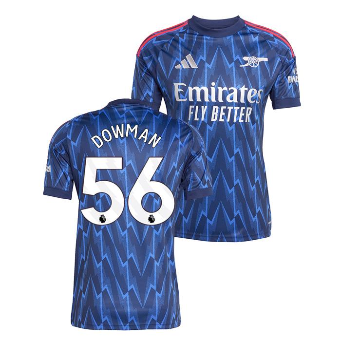 adidas ○アーセナル 25-26 アウェイ 半袖 ユニフォーム No.56