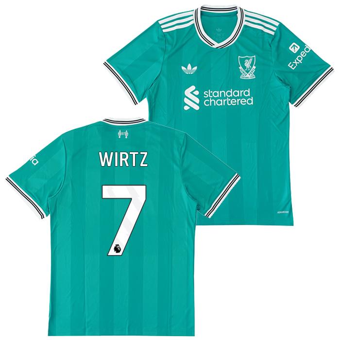 リヴァプール 3rd ユニホームWIRTZ ヴィルツ 正規品 25/26 リヴァプール 3rdユニフォーム ヴィルツ WIRTZ 7 adidas