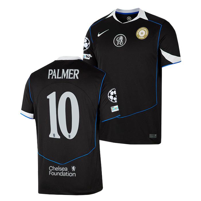 ●チェルシー 25-26 サード 半袖 ユニフォーム(胸スポンサー無し) No.10 パーマー (CLフルパッチ+CWCチャンピオンパッチ)【NIKE/ナイキ】(HM3202-011/10P) | NIKE