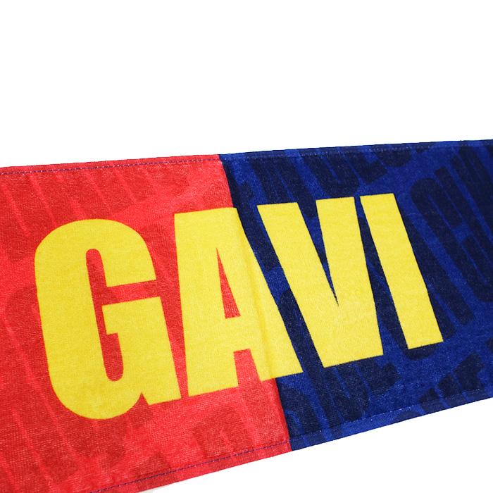 FCバルセロナ オフィシャル タオルマフラー No.6 ガビ(BCN87759