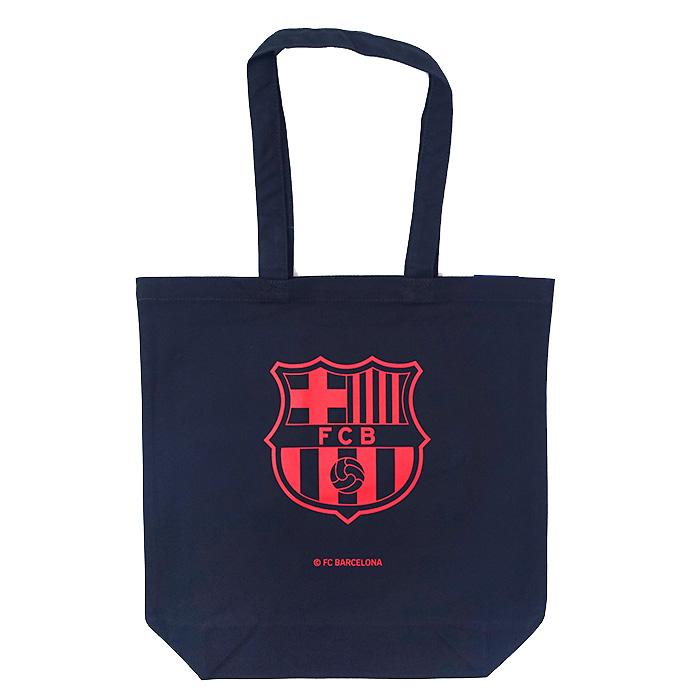 FCバルセロナ オフィシャル トートバッグ (ネイビー)(BCN87788