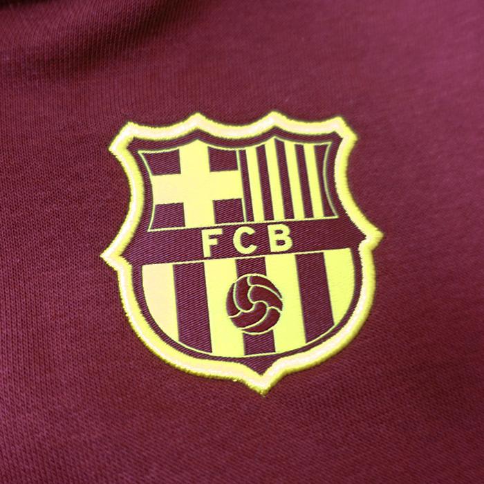 FCバルセロナ 25-26 クラブ フルジップフーディGX ジュニア(マルーン×イエロー)【NIKE/ナイキ】(FZ1285-677) | NIKE | 04