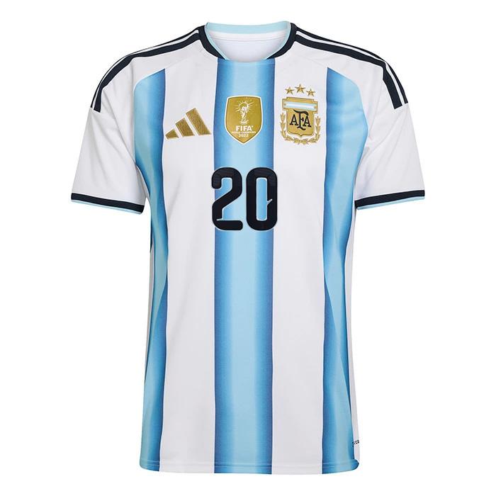 ●アルゼンチン代表 2026 ホーム 半袖 ユニフォーム No.20 マック・アリスター【adidas/アディダス】(JM8396/20M) | adidas | 01