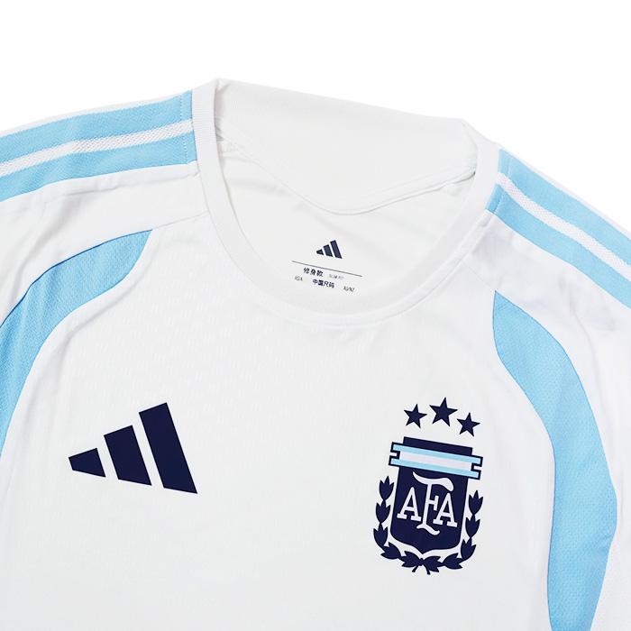 アルゼンチン代表 2026 TIRO26 トレーニングジャージー半袖＆ショーツ 上下セット(ホワイト×ネイビー)【adidas/アディダス】(JY7029&JY7031) | adidas | 02