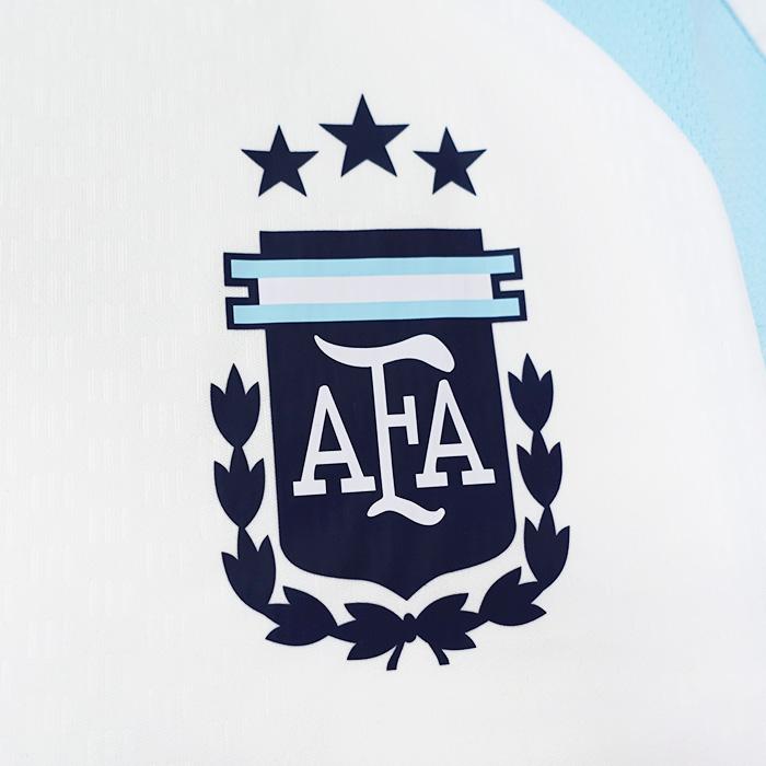 アルゼンチン代表 2026 TIRO26 トレーニングジャージー半袖＆ショーツ 上下セット(ホワイト×ネイビー)【adidas/アディダス】(JY7029&JY7031) | adidas | 03